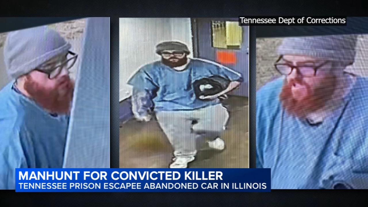 As manhunt for Jacob Morley, murderer escaped from Tennessee, continues, family of Cody Birchfield speaks out; vehicle found in Marion, IL
— WABC-TV Eyewitness News (ABC7 NY)