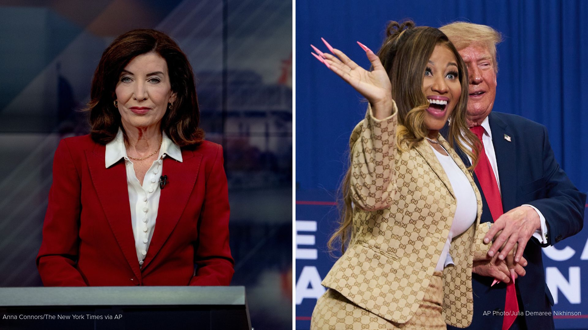 New York Governor Kathy Hochul responds after rapper Nicki Minaj calls her 'evil'
       — Manhasset Community news