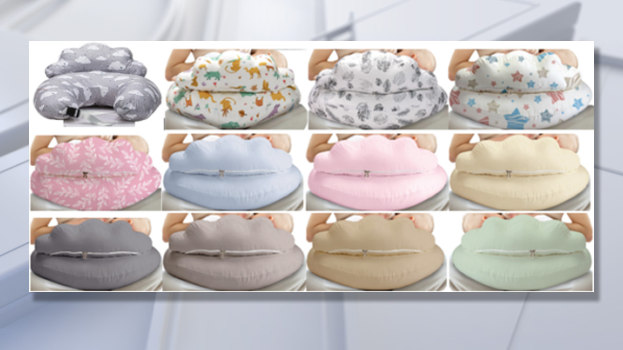 Nursing pillows sold on Amazon recalled over suffocation risk — FOX 5 NY (WNYW)